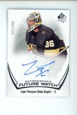 2021-22 SP Authentic #120 Logan Thompson FW Auto 63/999 RC