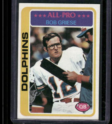 1978 Topps #120 Bob Griese