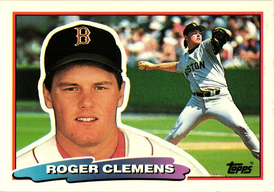 1988 Topps Big #118 Roger Clemens