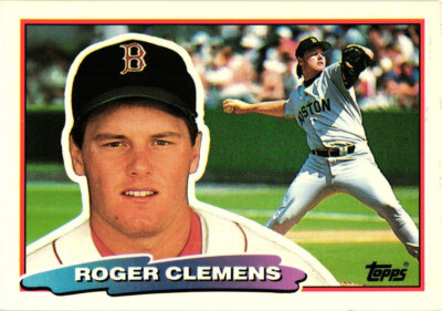 1988 Topps Big #118 Roger Clemens