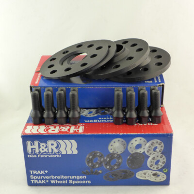 H&R Wheel Spacers 16/30mm Black for BMW 3 Series E30 3/1 3/R