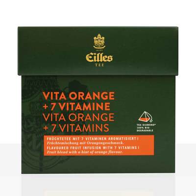 EILLES Tea Diamonds Tee Vita Orange 10 x 20Stk