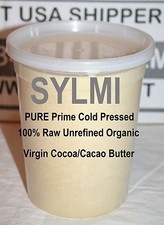 2 Lb Raw 100 Pure Unrefined Natural ORGANIC Fresh Cold Pressed Cocoa Butter 32oz