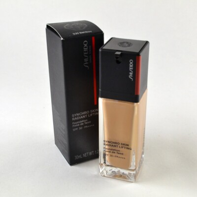 Shiseido Synchro Skin Radiant Lifting SPF30 PA++++ Foundation 330 BAMBOO