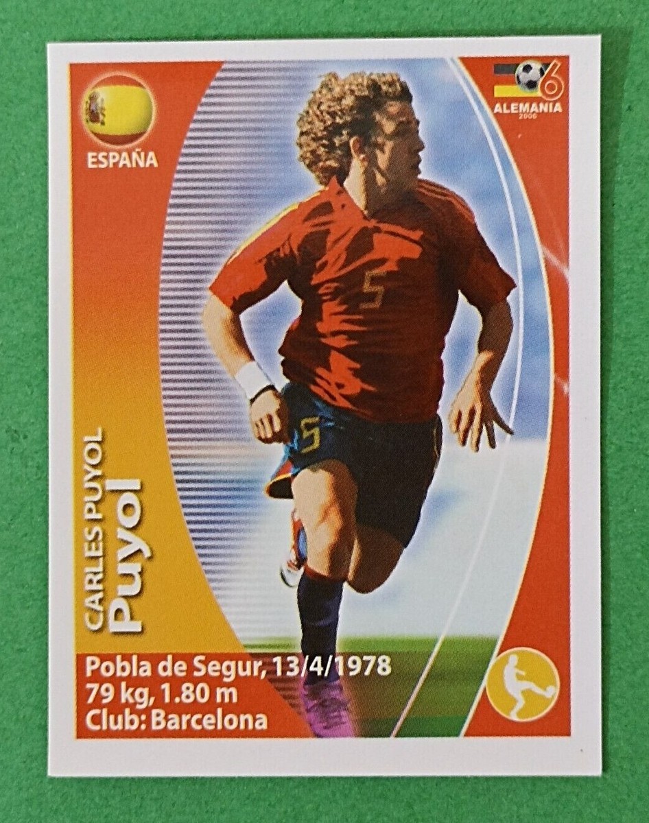 2006 Navarrete Germany World Cup FIFA Action #458 CARLES PUYOL