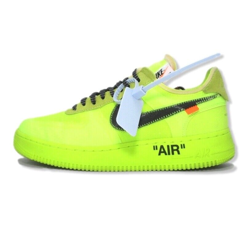 Size 9 Nike Air Force 1 Low X Off White Volt 18 For Sale Online Ebay