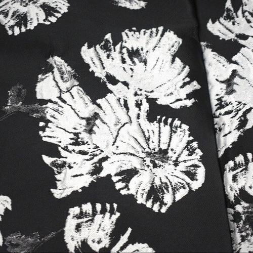 Abito tubino Natori bianco e nero floreale-jacquard taglia 12 $229 - Foto 12 di 12