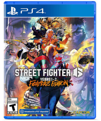 Street Fighter 6 Years 1-2 Fighters Edition - Sony PlayStation 4 (Brand New)