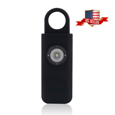 Self Defense Siren. Personal Alarm. Emergency Keychain w/ Carabiner. SEE VIDEO