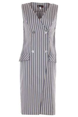 Striped Elegant Fashion Dress Fashionable NEW High Quality