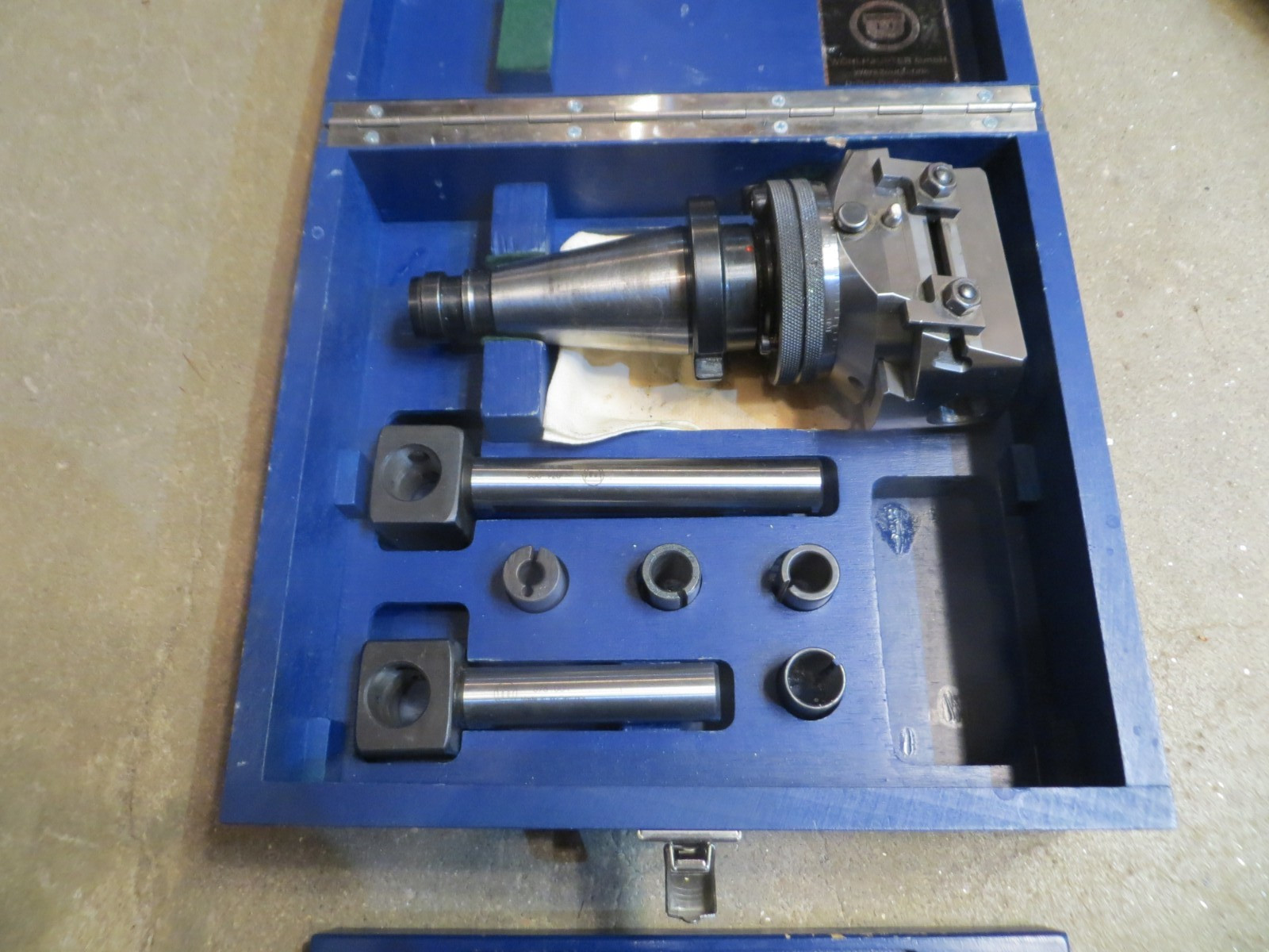 Wohlhaupter UPA 3 58885  Boring Facing Head & Accessories w Box FANTASTIC