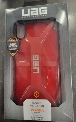 UAG Plasma Feather Light Case for Apple iPhone XS Max - Crimson Red NEW