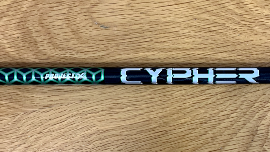 Callaway PROJECT X CYPHER 5.0 40g Senior Flex Driver shaft 1" Shorter