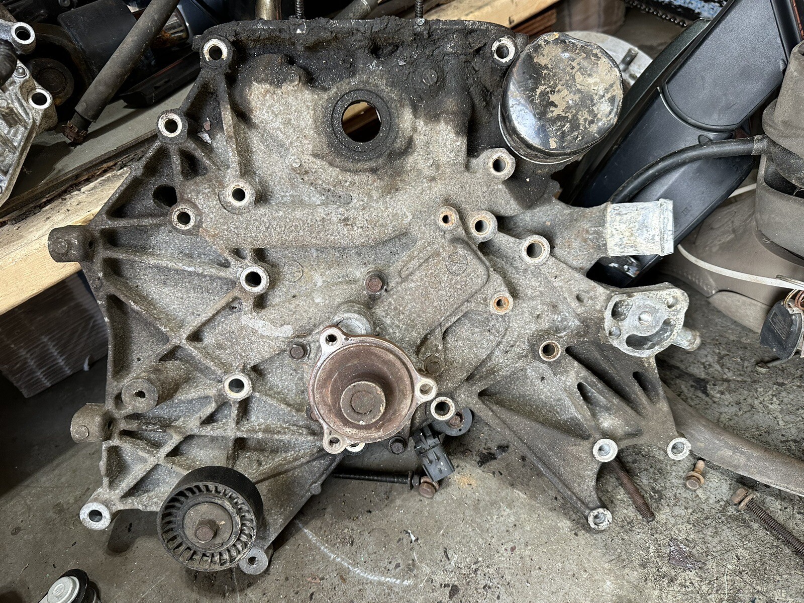 Genuine Jeep Wrangler Timing Chain Cover 3.8L V6 OEM 20072011 eBay