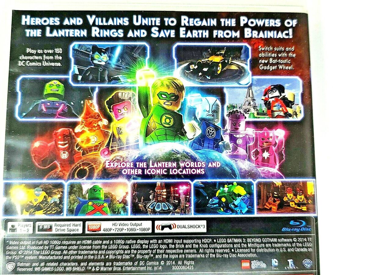 Lego Marvel Super Heroes + Lego Batman 3 Digital PS3 PSN