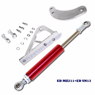 RED 13'' Engine Torque Damper Shock Kit fits  93-95 Mazda RX7 RX-7 FD3S