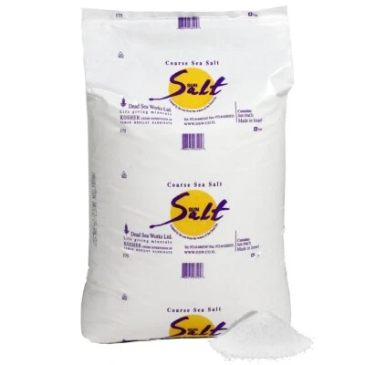 Dead Sea Salt | Edible Food Grade Table & Cooking/Culinary Salts | 25kg Bulk Bag