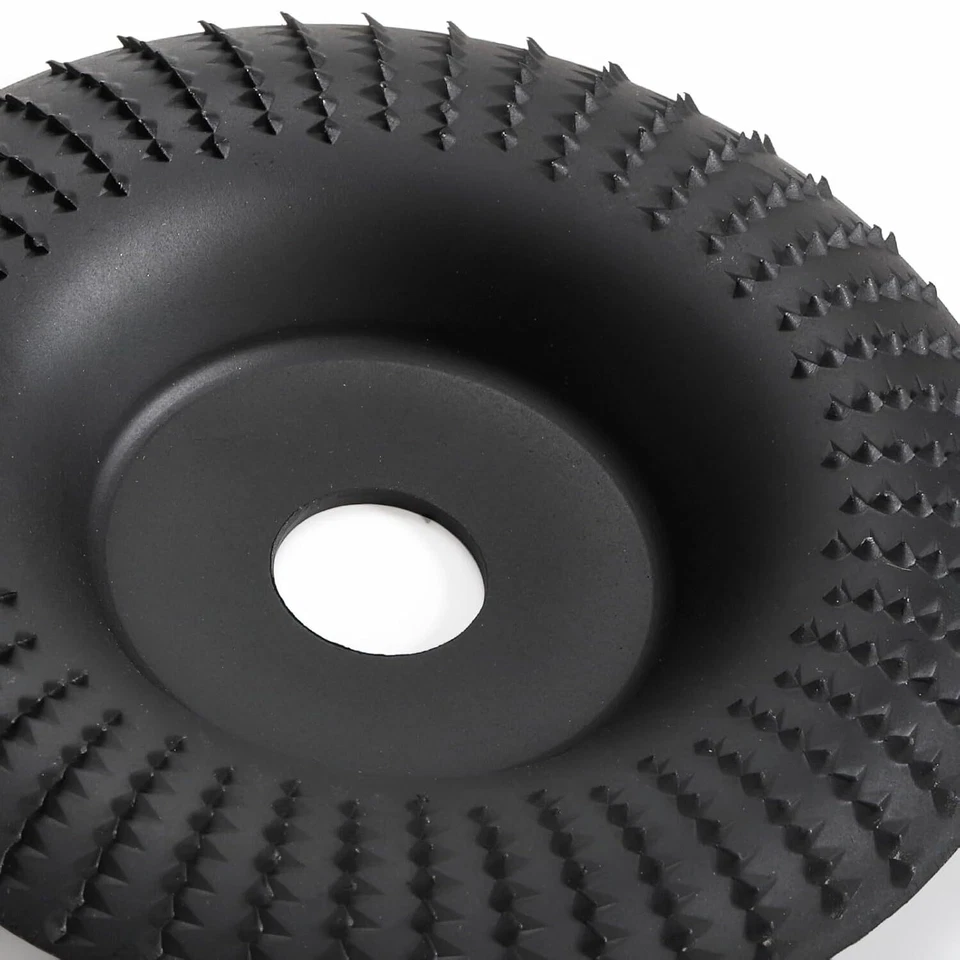 Juego de 5 discos para tallar madera amoladora angular para accesorios de 4" o 4 1/2" con 5/8" Foto 2 de 4