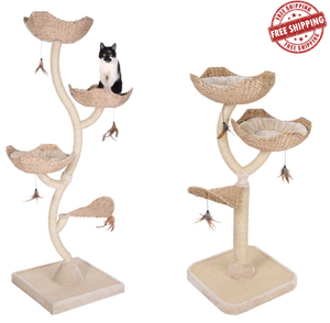 flower shaped cat tree