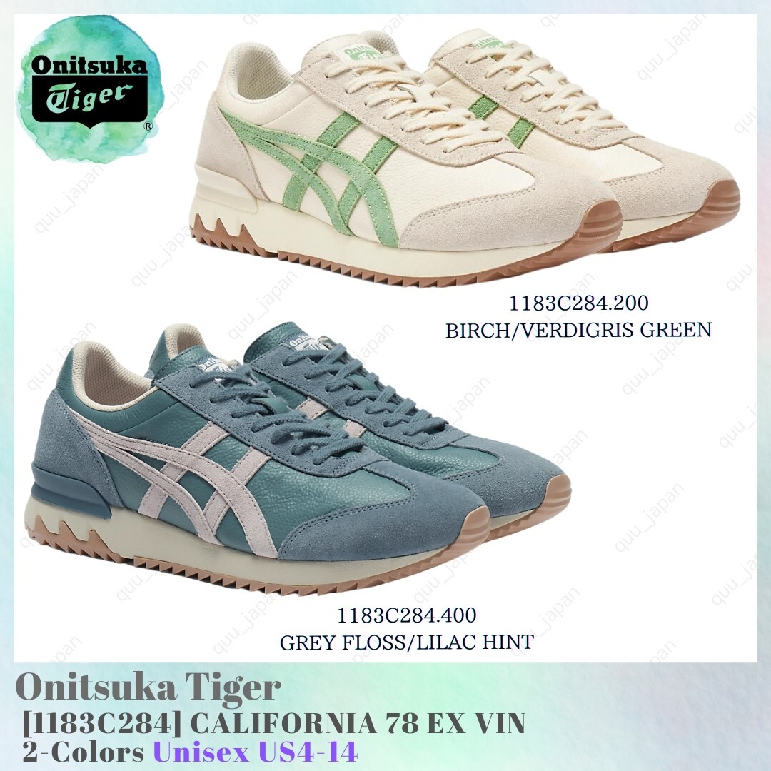 Onitsuka Tiger CALIFORNIA 78 EX VIN 1183C284 2-Colors Unisex Onitsuka Tiger CALIFORNIA 78 EX VIN 1183C284 2-Colors Unisex