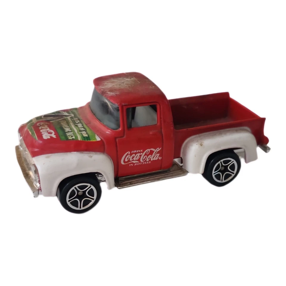 Matchbox 1956 Ford Pick-Up Truck Coca-Cola Red Coke Dad’s And Son’s Plus Van - Image 2 of 4