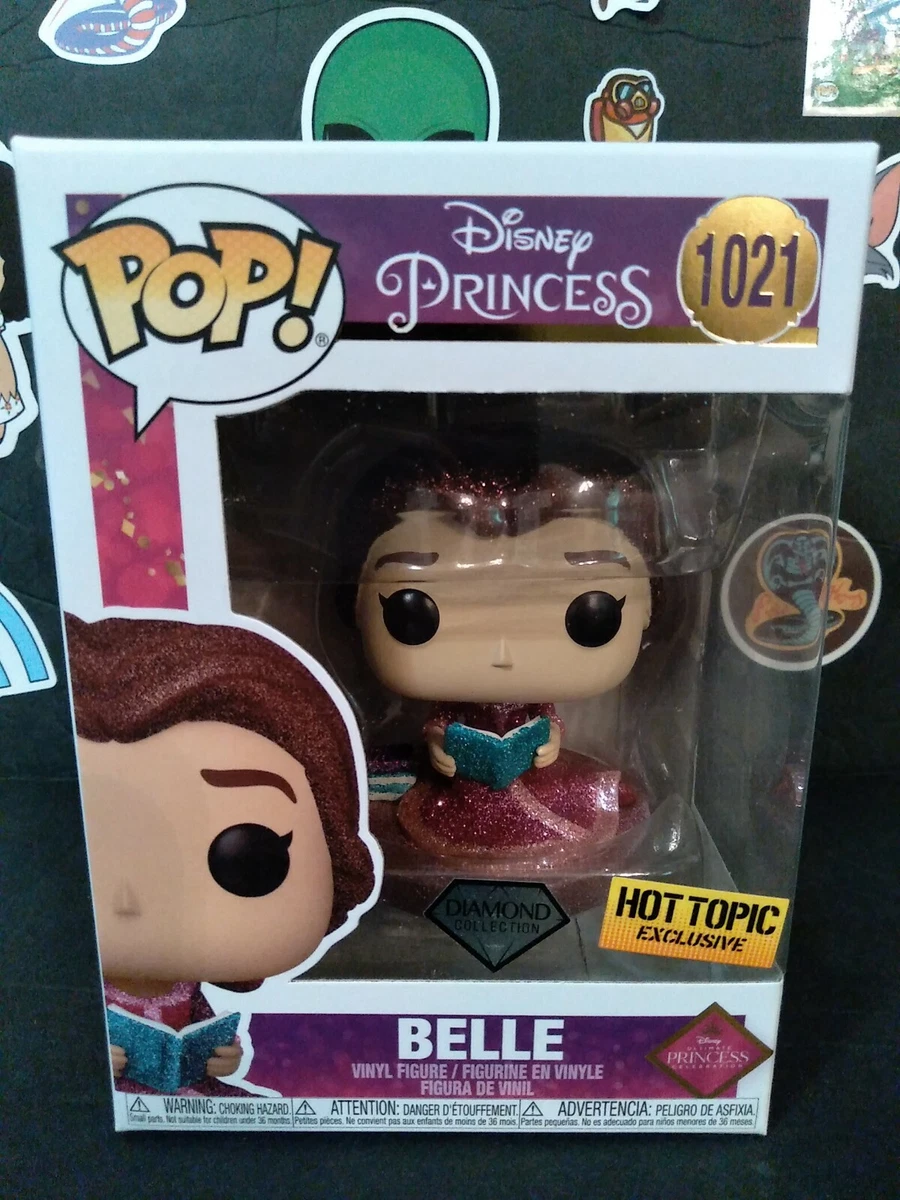 Funko Pop! Disney Princess Belle (Diamond) #1021 Hot Topic Exclusive