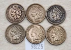 WPCoins ~ 1859-1864 CN Indian Cent Set (6 coins) 4 toxic