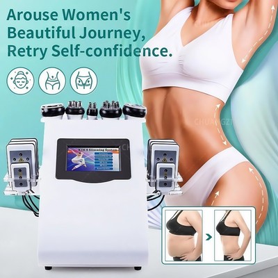 Multi functional 6in 1 body massage and face skin care tool beauty instrument