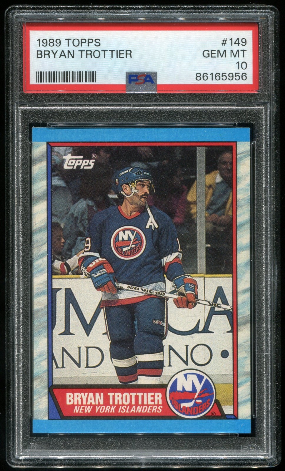 1989-90 Topps Bryan Trottier #149 (HOF) PSA 10 (86165956)