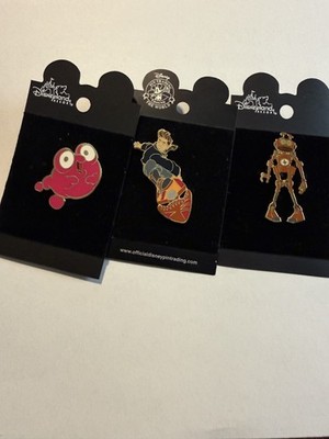 Disney Collector Pin Lot 2002 Jim Hawkins, B.E.N, Morph
