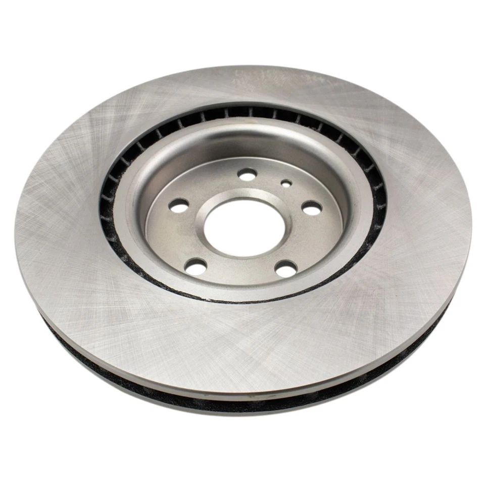 TRQ Front Brake Pad & Rotor Kit Brake Rotor For 2009 Pontiac G8 - Image 3 of 4