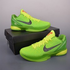 CW2190-300 NK Kobe 6 Protro Grinch Men's shoes Size 7-14