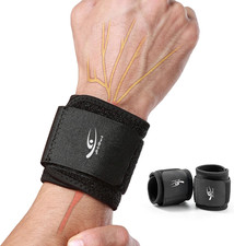 Hirui Wrist Compression Strap Wrist Brace Wrist Wraps for Fitness, Weight Liftin