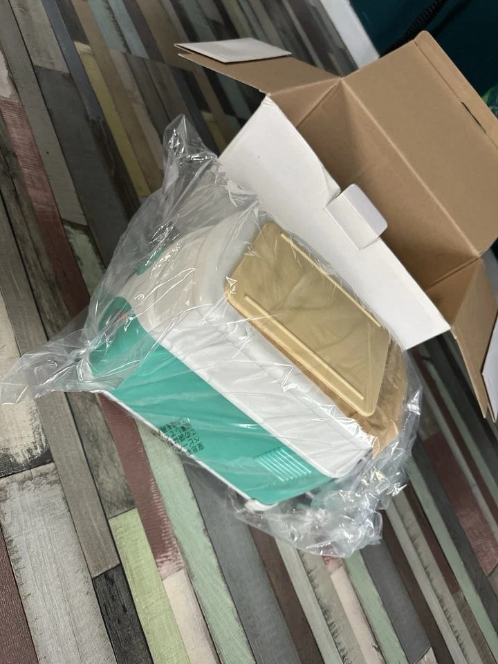 Volkswagen VW Original Mini Bus Toaster Innenraum Grün BOX Japan NEU - Bild 2 von 4