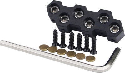 Headless Guitar Bridge String Lock for 6 String Electric Guitar Replacement