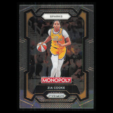 Zia Cooke #69 2024 Panini Prizm Monopoly WNBA Los Angeles Sparks Basketball Card