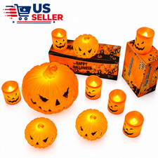 Halloween Pumpkin Skull Ghost Lantern LED Light Party Decor US Seller