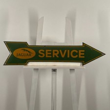 Jaguar - Enamel Sign - 89x21cm 35x8.3 - Nice Vintage Advertising Service Sign Jaguar - Enamel Sign - 89x21cm 35x8.3 - Nice Vintage Advertising Service Sign