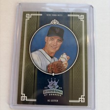2005 Donruss Diamond Kings Al Leiter Crowning Moment Insert RARE #35/50