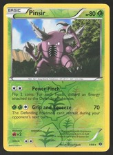 POKEMON PINSIR NEXT DESTINIES 1/99 REVERSE HOLO RARE DMG