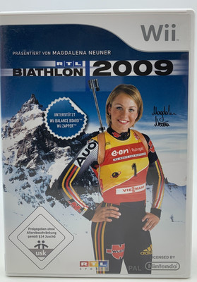 RTL Biathlon 2009 I Nintendo Wii I Game I OVP I Zustand gut