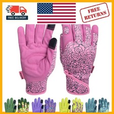 Durable Pink Gardening Gloves with Foam Padding - Ideal for Outdoor Activities