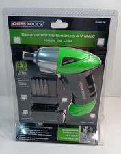 OEM TOOLS 24667M 4V Max Lithium-Ion Cordless Screwdriver Package En Espanol