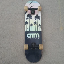 ATM Click Complete Skateboard 8" x 32" LiteZpeed Trucks