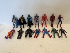 Superhelden Action Figuren Konvolut Mix Vintage Marvel DC Batman Spiderman usw