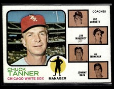1973 Topps Field Leaders #356 Tanner/Lonnett/Mahoney/Monchak/Sain