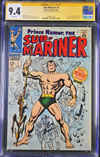 SUB-MARINER #1 CGC 9.4 WHITE SS ROY THOMAS ORIGIN OF SUBY RETOLD CGC #2828861005