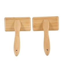 2pcs Wool Carders, Wool Carding Comb, Hand Carders for Wool, Comb Bamboo6758