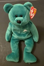 Ty Beanie Baby - ERIN the Irish Bear 8.5 Inch MWMTs Plush Stuffed Animal 1997