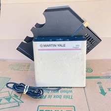 Martin Yale 400 Paper Jogger Tabletop - Single Bin Desktop Jogger Tested working